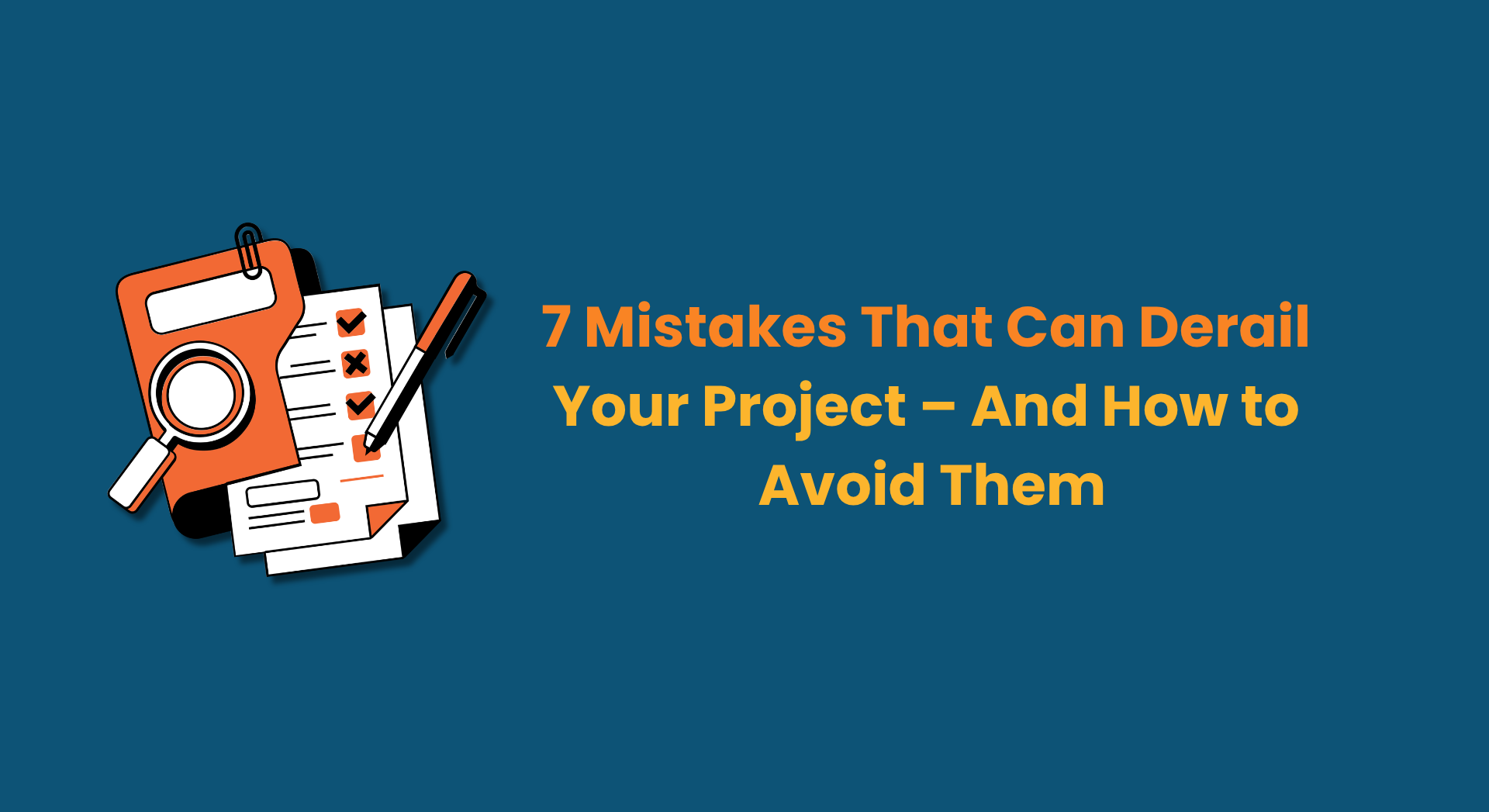 Common Project Management Mistakes | Reason Why Projects Fail | NevoLearn